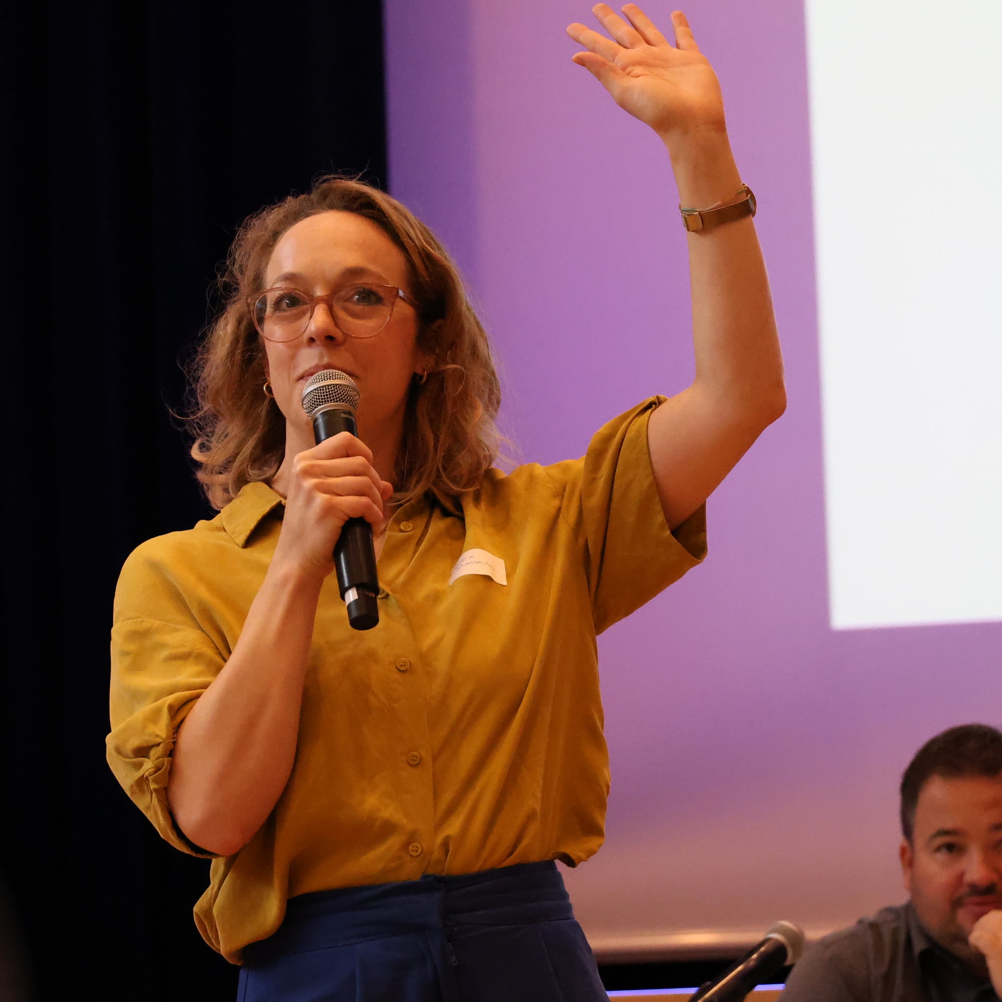 Mitglieder der SGK im Gespräch
